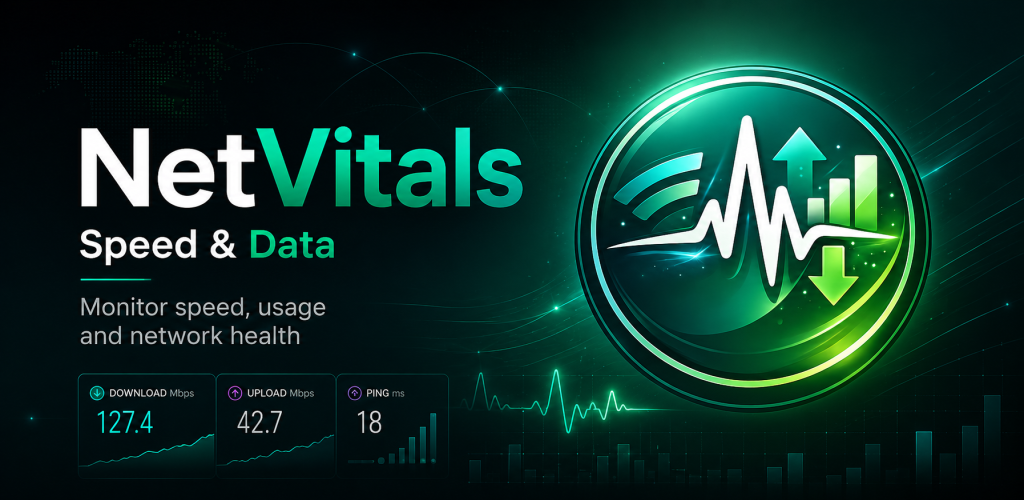 NetVitals feature graphic